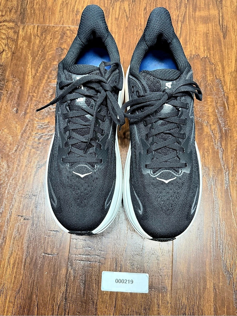 Hoka Clifton 10 Women's Athletic Shoes Black & White US 10.5
